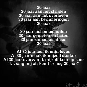30 jaar mijlpaal